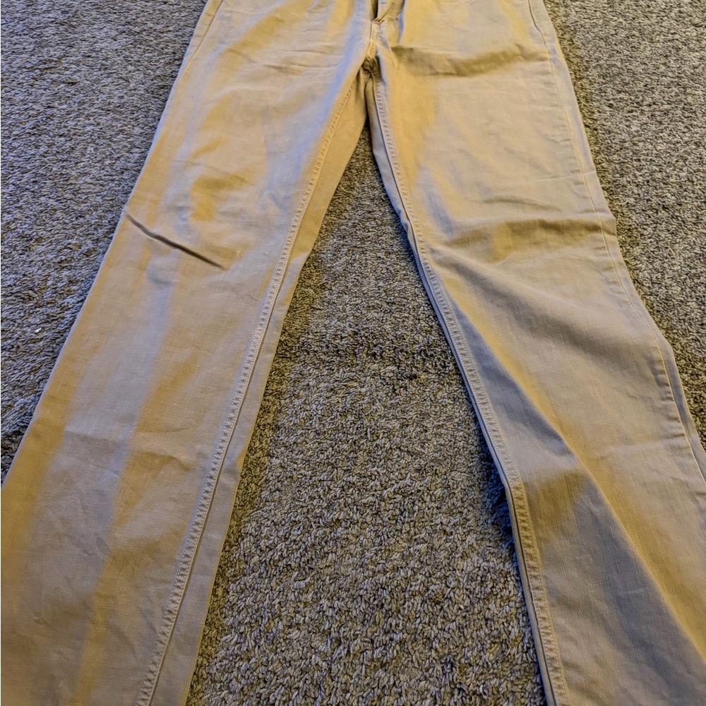 Signature by Levi Strauss Tan Straight-Leg Chinos